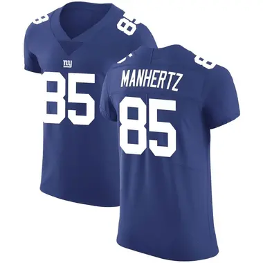 Chris Manhertz Men's Elite Royal New York Giants Team Color Vapor Untouchable Jersey