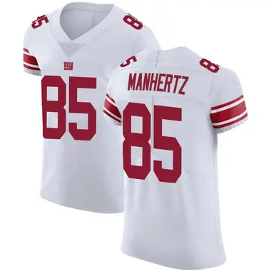Chris Manhertz Men's Elite White New York Giants Vapor Untouchable Jersey