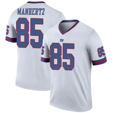 Chris Manhertz Youth Legend White New York Giants Color Rush Jersey