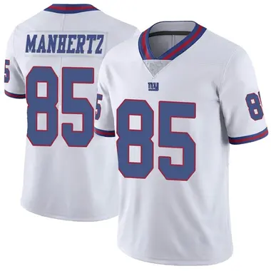 Chris Manhertz Youth Limited White New York Giants Color Rush Jersey