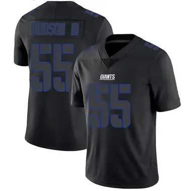 James Hudson III Youth Limited Black Impact New York Giants Jersey