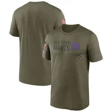 Men's Legend Olive New York Giants 2022 Salute to Service Team T-Shirt